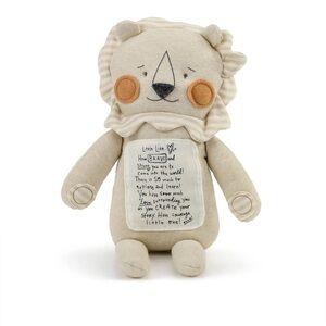 NWT Demdaco Brave Little Lion Cream Tan 16” Stuffed Lion Noah’s Ark Collection